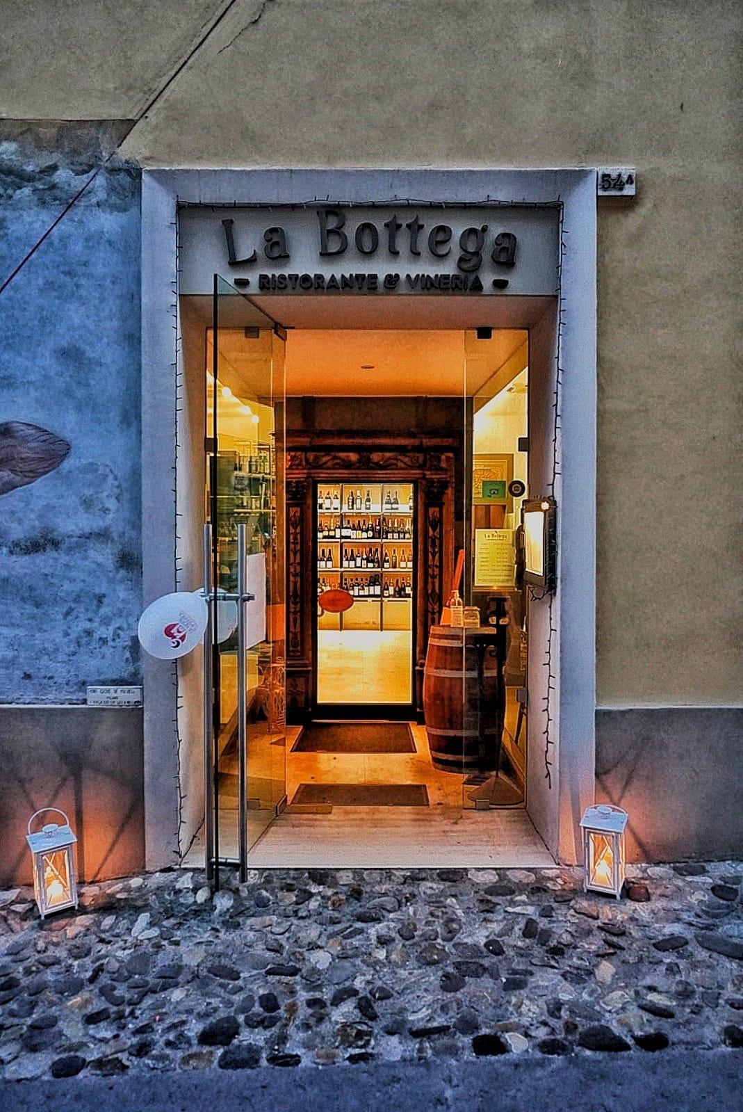 Ingresso de La Bottega a Dozza